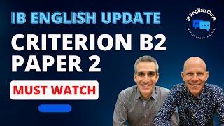 Paper 2: Criterion B2 video thumbnail