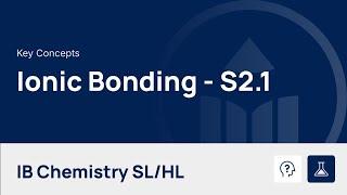 Ionic Bonding video thumbnail