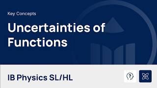 Propagating Uncertainties - Functions video thumbnail