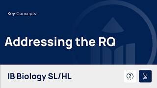 Addressing the Research Question video thumbnail
