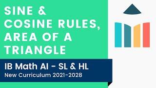 Sine & Cosine Rule, Area of a Triangle video thumbnail