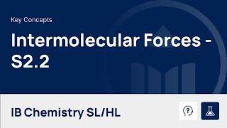 Intermolecular Forces video thumbnail