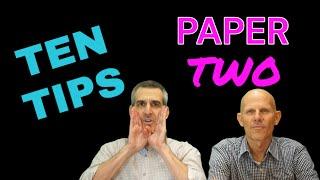 Paper 2 - Top Ten Tips video thumbnail