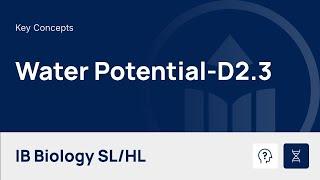 Water Potential video thumbnail