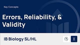Errors, Accuracy, Precision, Reliability, & Validity video thumbnail