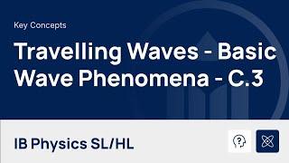 Travelling Waves -- Basic Wave Phenomena video thumbnail