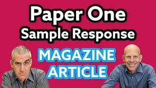 Magazine Article - Full Response video thumbnail