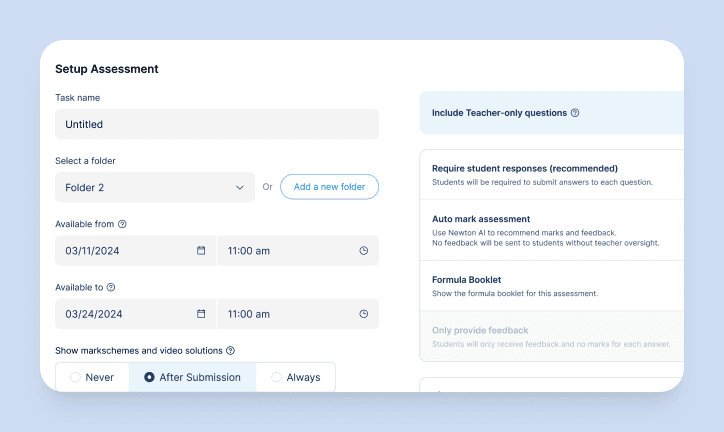 RV Create Assessment Tool