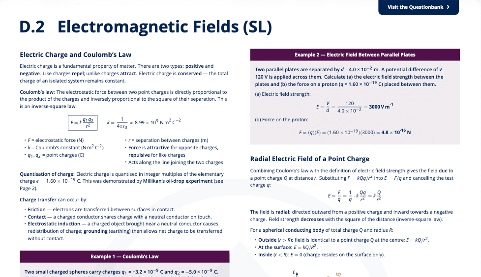 D.2 - Electromagnetic Fields