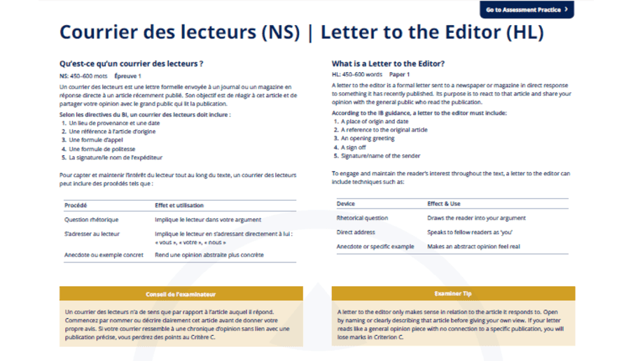 Courrier des lecteurs