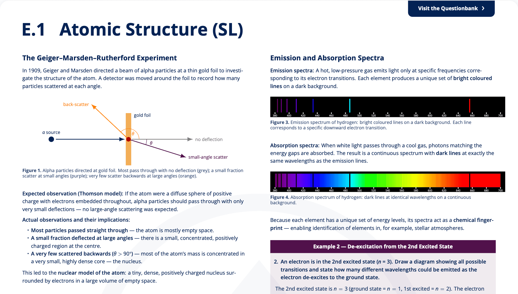 E.1 - Atomic Structure