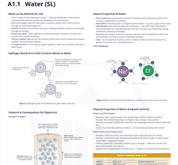A1.1 - Water