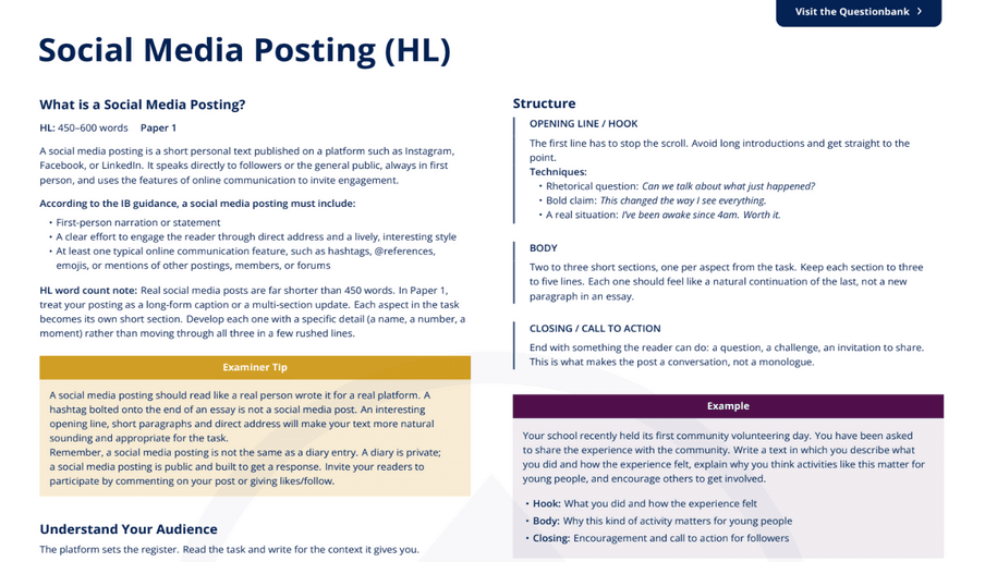 Social Media Posting