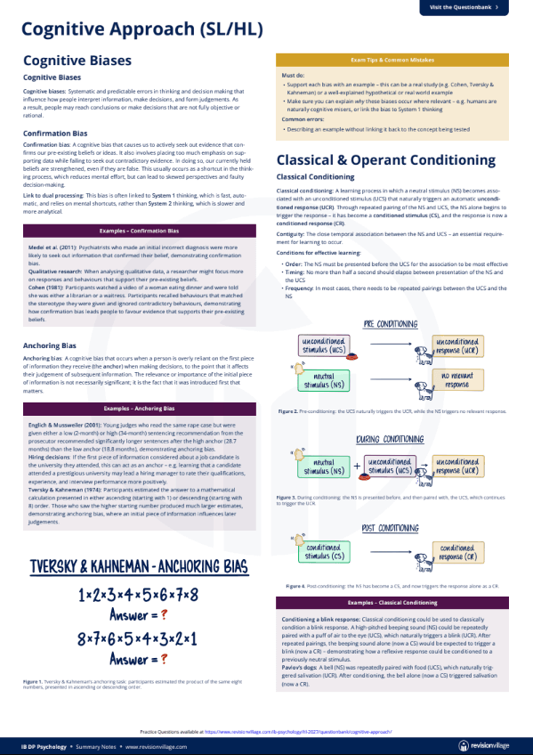 Cognitive Approach All