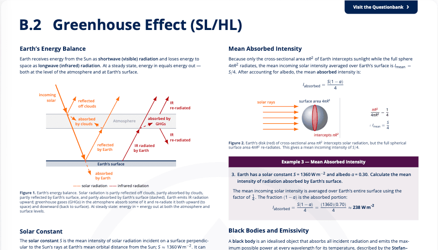 B.2 - Greenhouse Effect