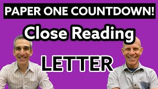 Letter - Close Reading video thumbnail