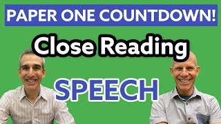 Speech - Close Reading video thumbnail